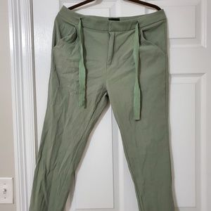 Green ankle pants NWOT